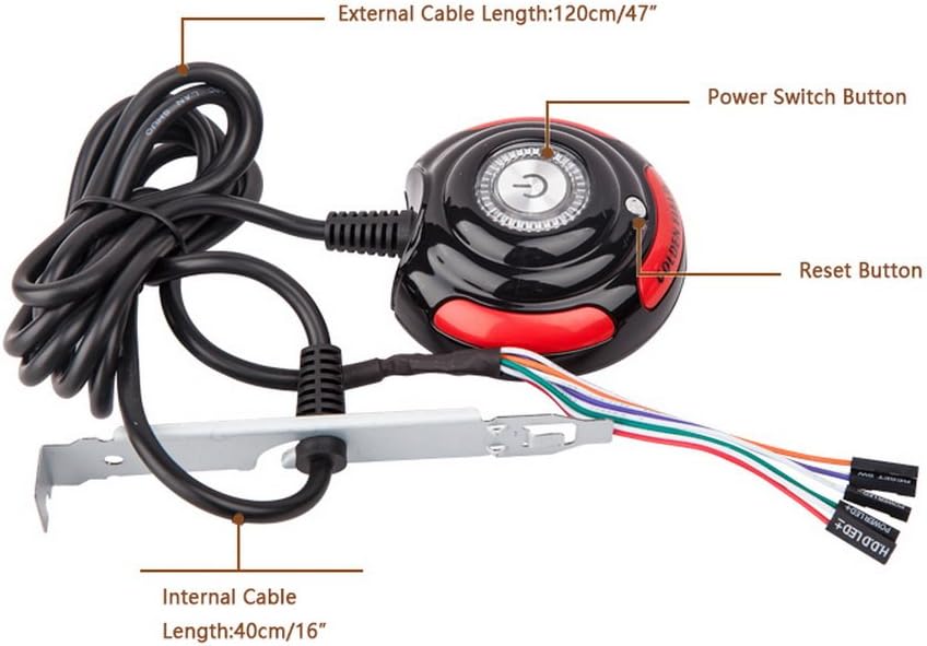 PC Power Button Switch 1.6m B151