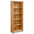 5-Tier Solid Oak Wood Bookcase M9720