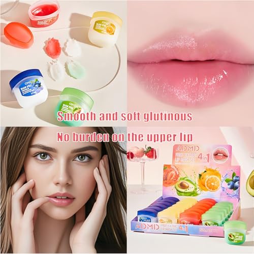 24 Lip Balm Fruit Flavor Set M4235