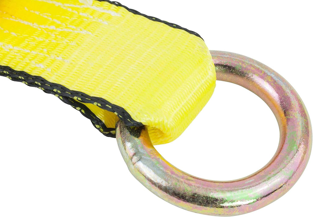 (4 Pack) 2 x 12' Ratchet Strap with Chain Anchor Z896