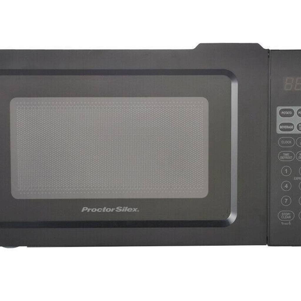 Black Digital Microwave Oven U464