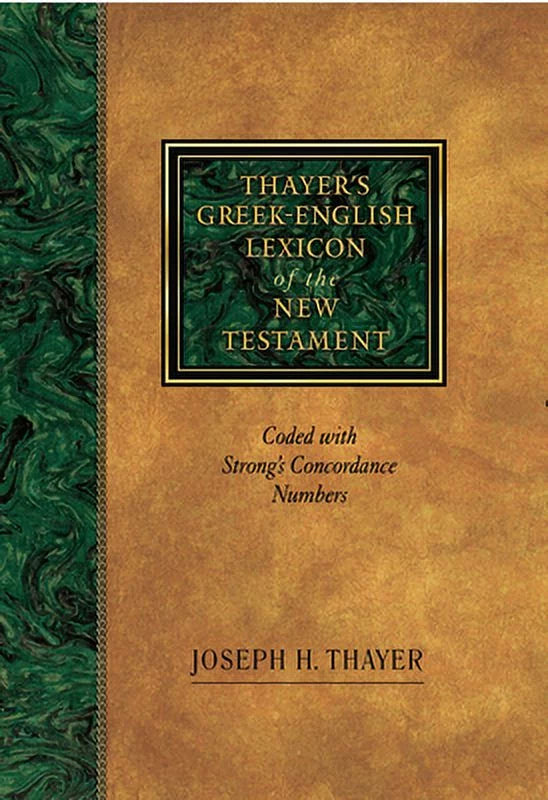 Greek-English Lexicon of the New Testament Hardcover N88995