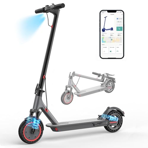 Electric Scooter, Folding, Dual Braking, Dual Suspension, App W80841