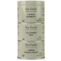Loose Leaf Tea Trio, 3 Small Tea Tins, Green Tea Sampler D73754
