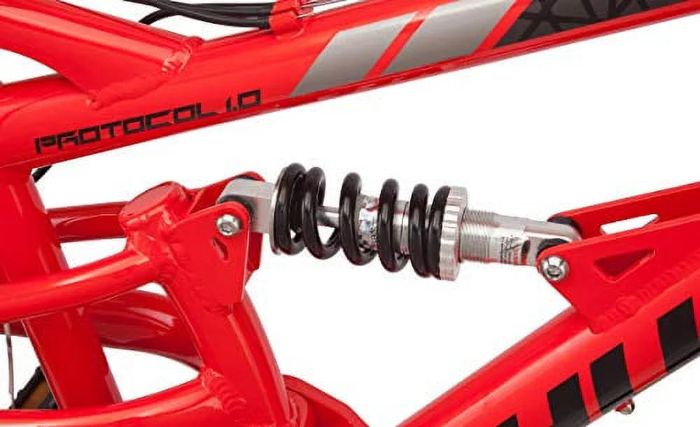 26 In. Wheels 24-Speed Aluminum Full Suspension Mountain Bike F8932