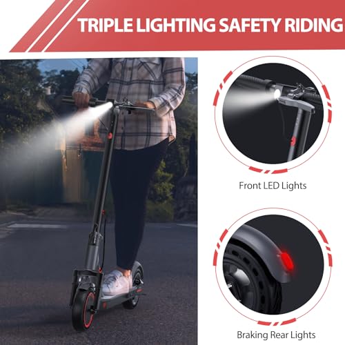 Electric Scooter, Folding, Dual Braking, Dual Suspension, App W80841