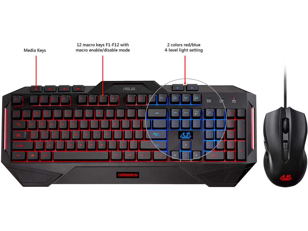 Gaming Keyboard and Mouse Combo I317