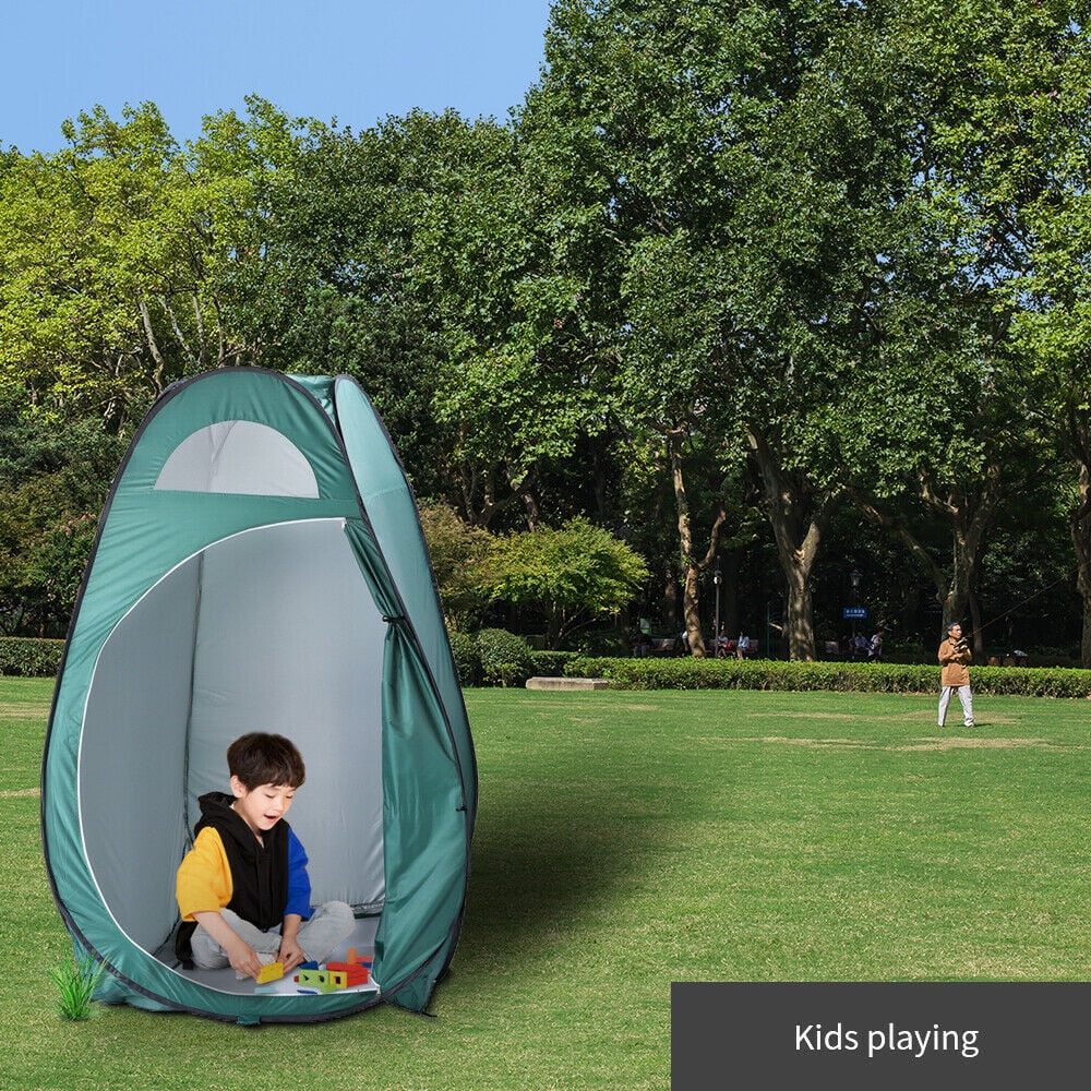 Army Green Pop-up Privacy Shelter Tent T220