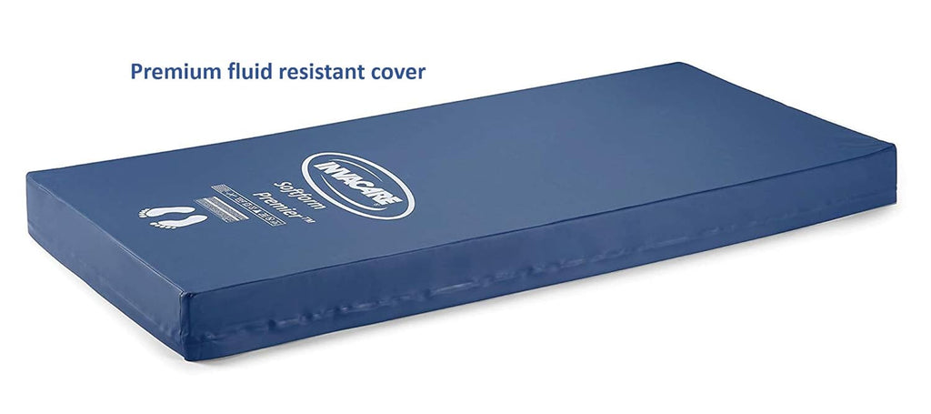 Blue Fluid-Resistant Homecare Bed Mattress S35032