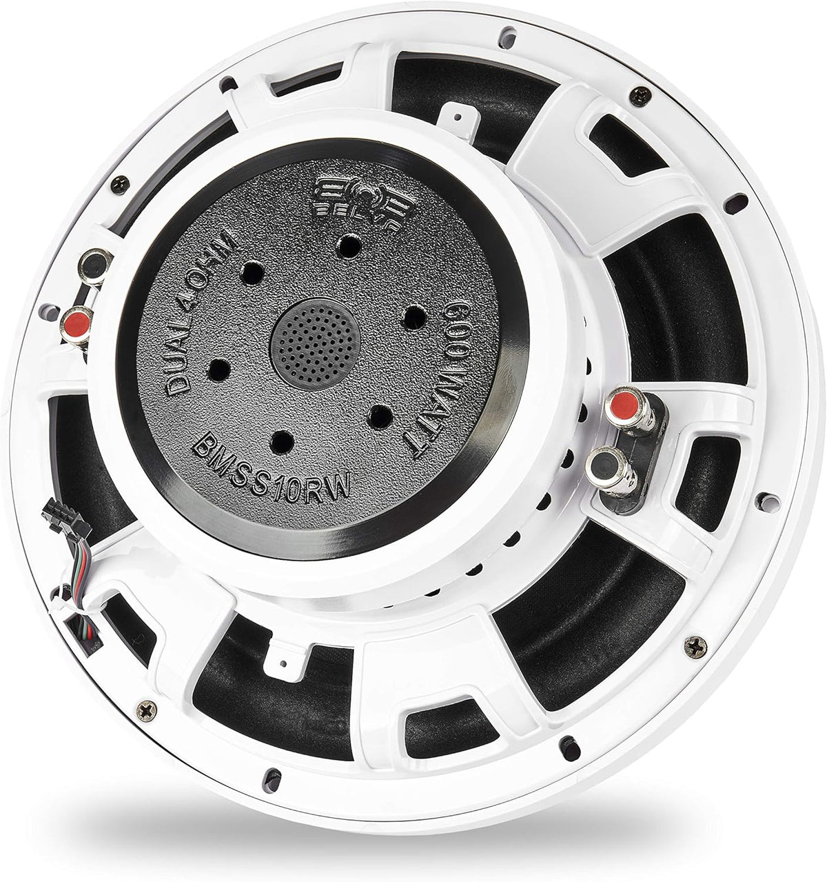 Marine Subwoofer Shallow 10" with Multicolor RGB Lights Pack of 2 R4809