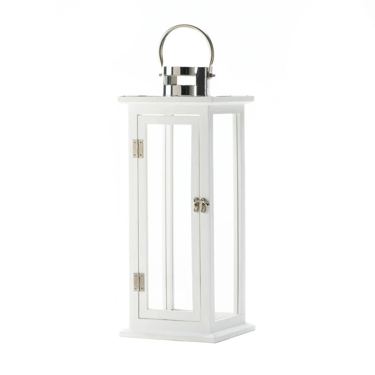 White Candle Lantern R312