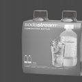 1 Liter Black Carbonating Bottles, 2 Count I447791