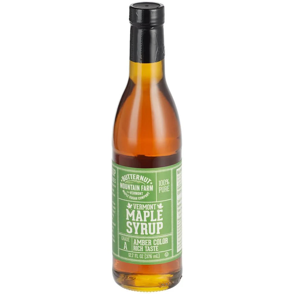 12.7 oz Amber Pure Grade A Maple Syrup - 12/Case X25791