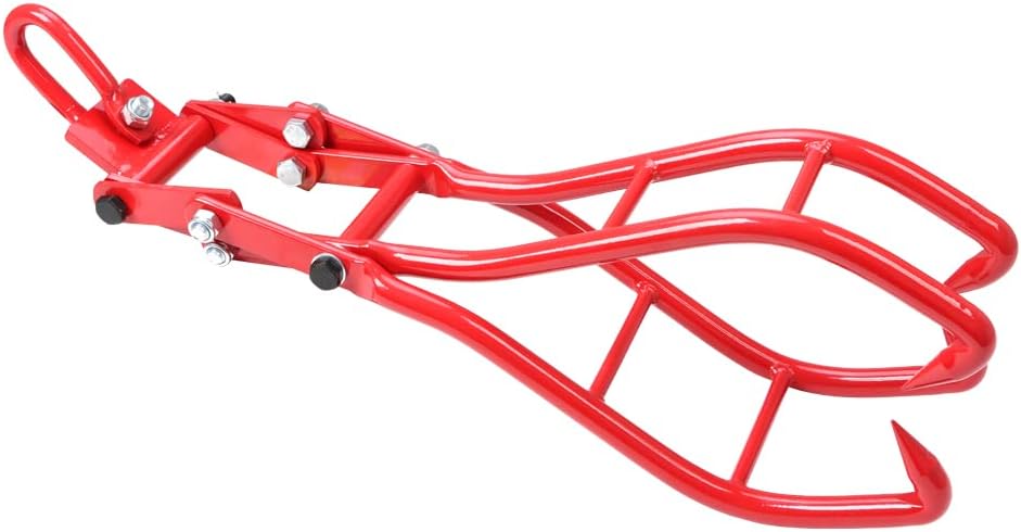28" Heavy Duty Solid Steel Log Lifting Tongs V1747
