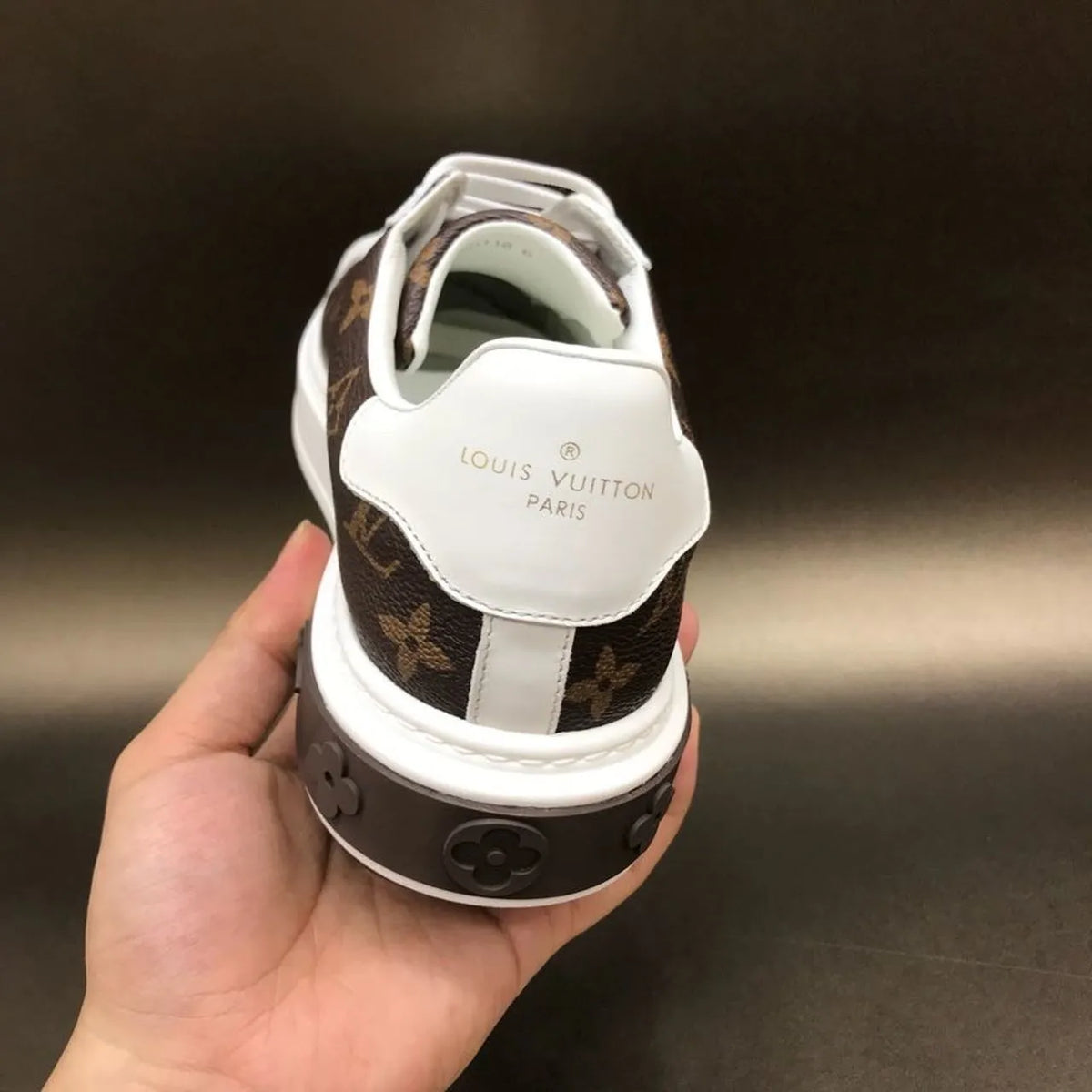 White Brown Sneaker F8425
