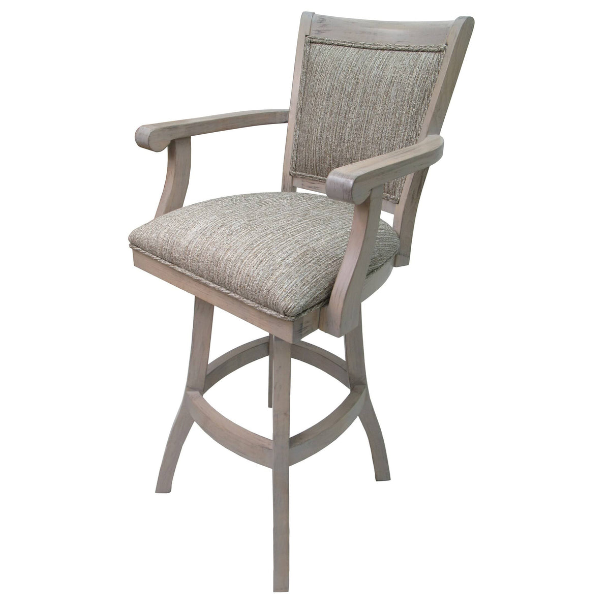 Mango Wood Extra Tall Swivel Bar Stool W870
