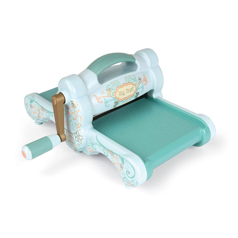 Powder Blue Teal Cutting Embossing Machine O8553