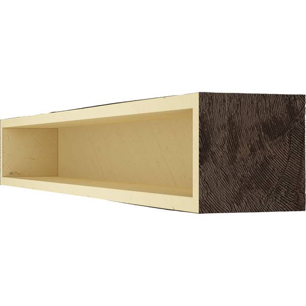 Pecky Cypress Faux Wood Fireplace Mantel G375923