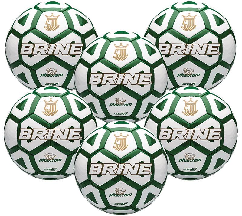Green Soccer Ball Pack of 6 S745441