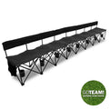 8 Seat Portable Folding Team Bench N8941