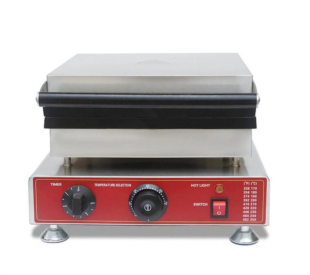 Square Waffle Maker Machine Belgian Waffle Iron Baker L42128