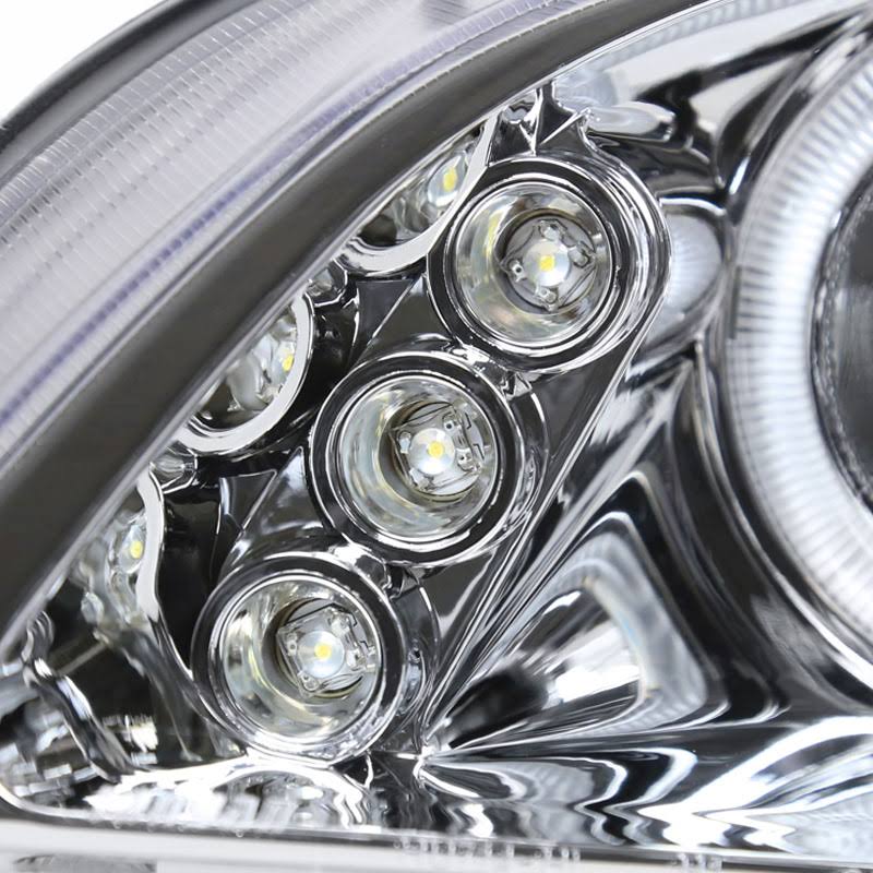 Dual Halo LED Projector Headlights I381