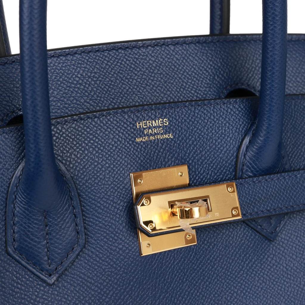 Bleu Saphir Epsom Leather Handbag R782144