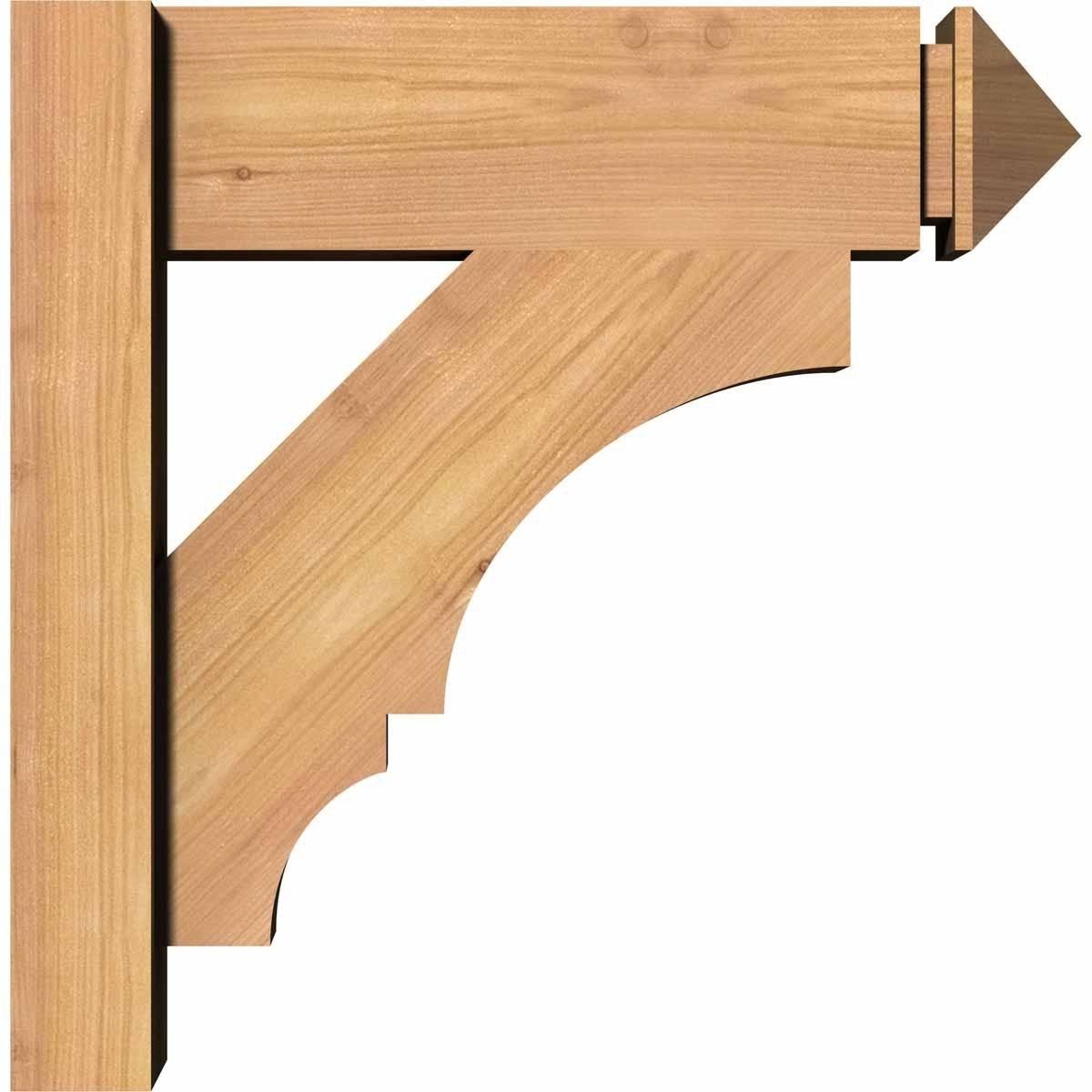 Western Red Cedar Arts and Crafts Outlooker U1248