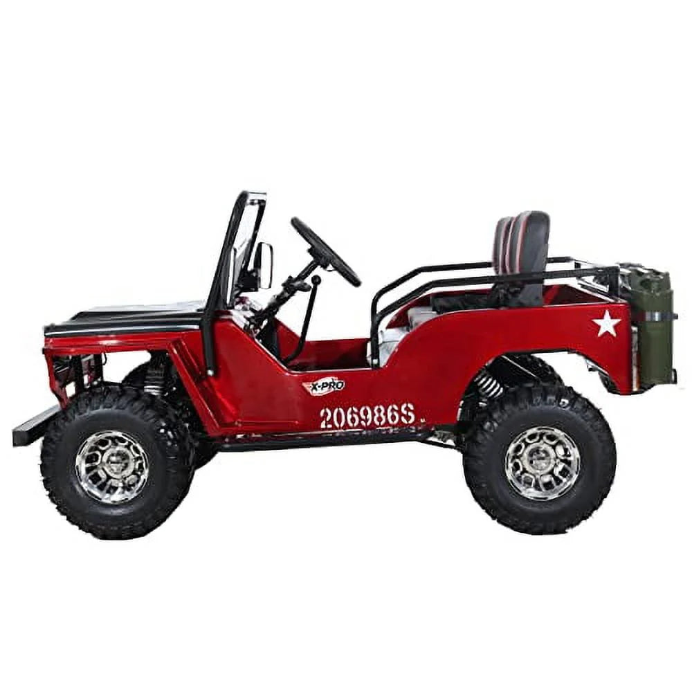 125cc Go Kart 3-Speed Semi-Automatic F582