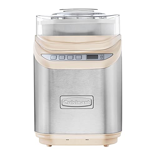 Ice Cream Maker Machine, 2 Quart, Stainless Steel P4627