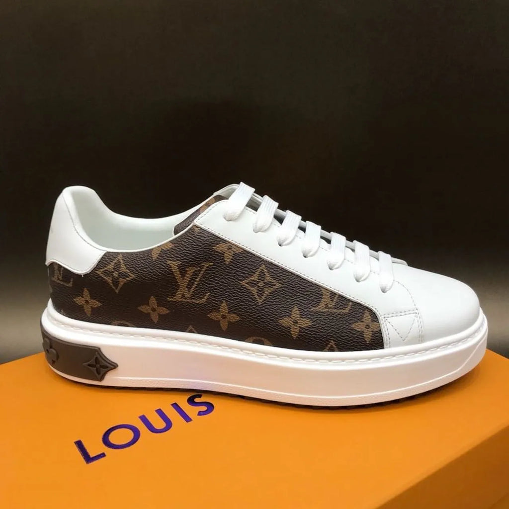 White Brown Sneaker F8425