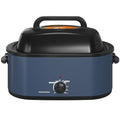Silver Stainless Steel Electric Roaster Oven with Removable Pan and Rack P77139