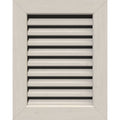 28 inch Vertical Gable Vent, Primed Smooth Western Red Cedar C17794