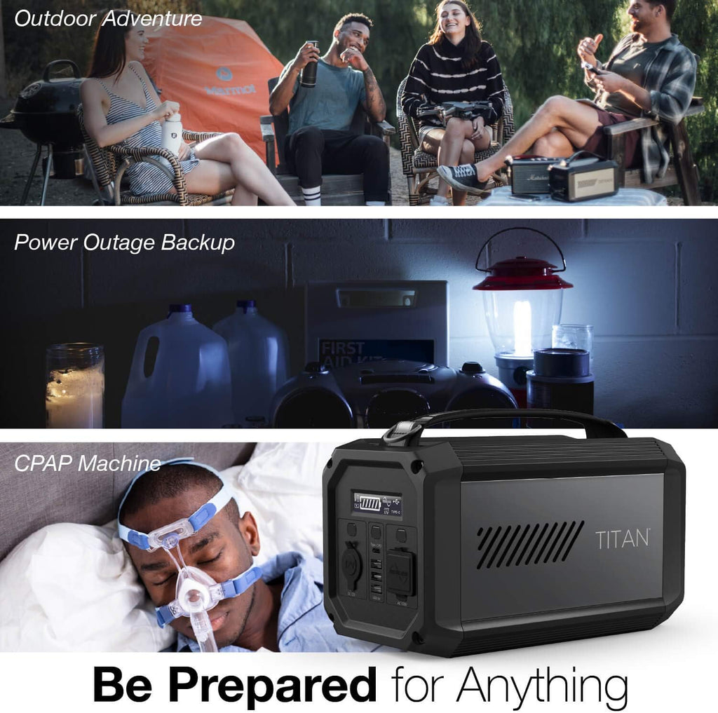 Portable Power Station 225Wh Lithium Battery E373