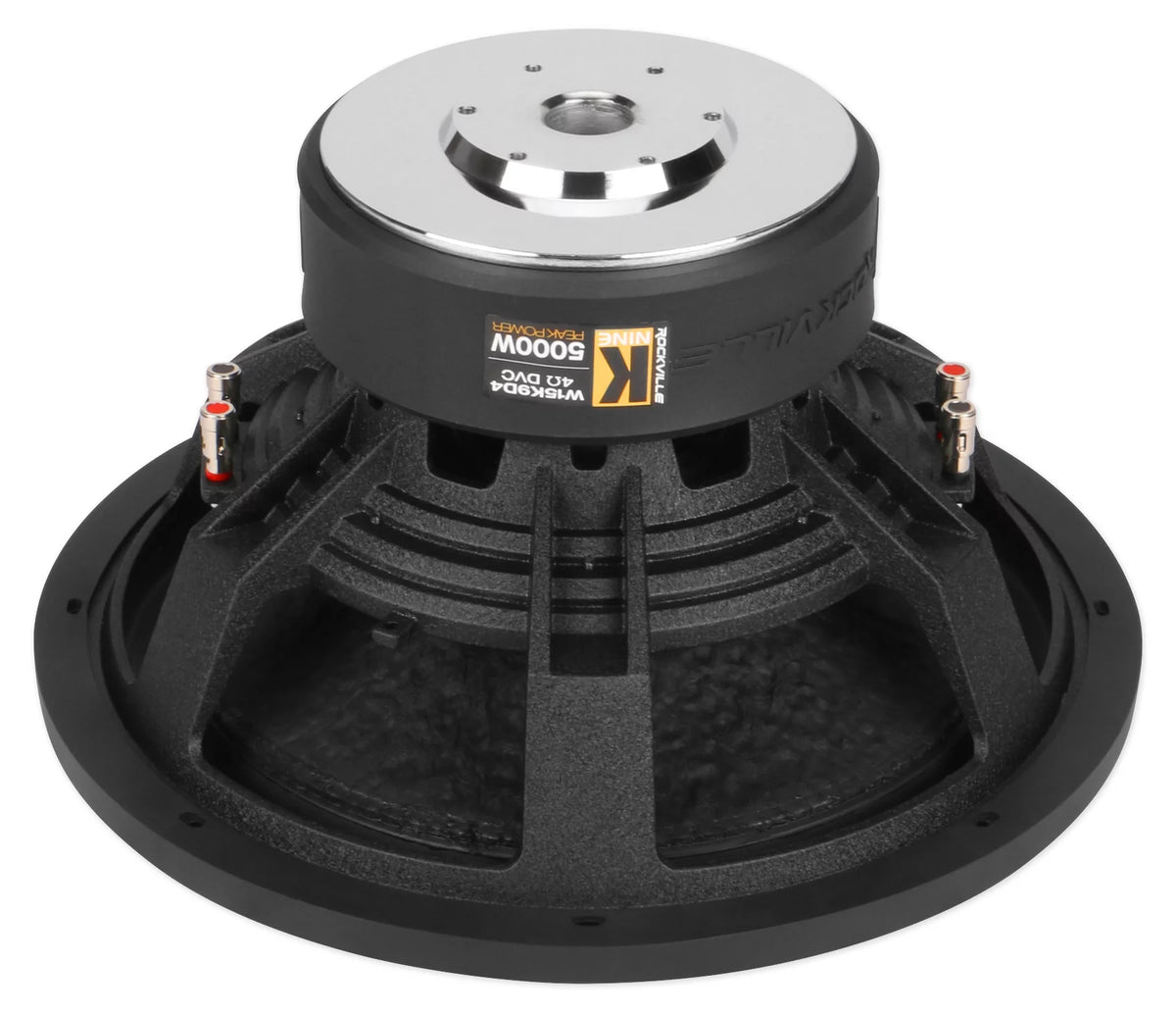 15" Dual 4-Ohm Car Audio Subwoofer 1250w RMS A170316