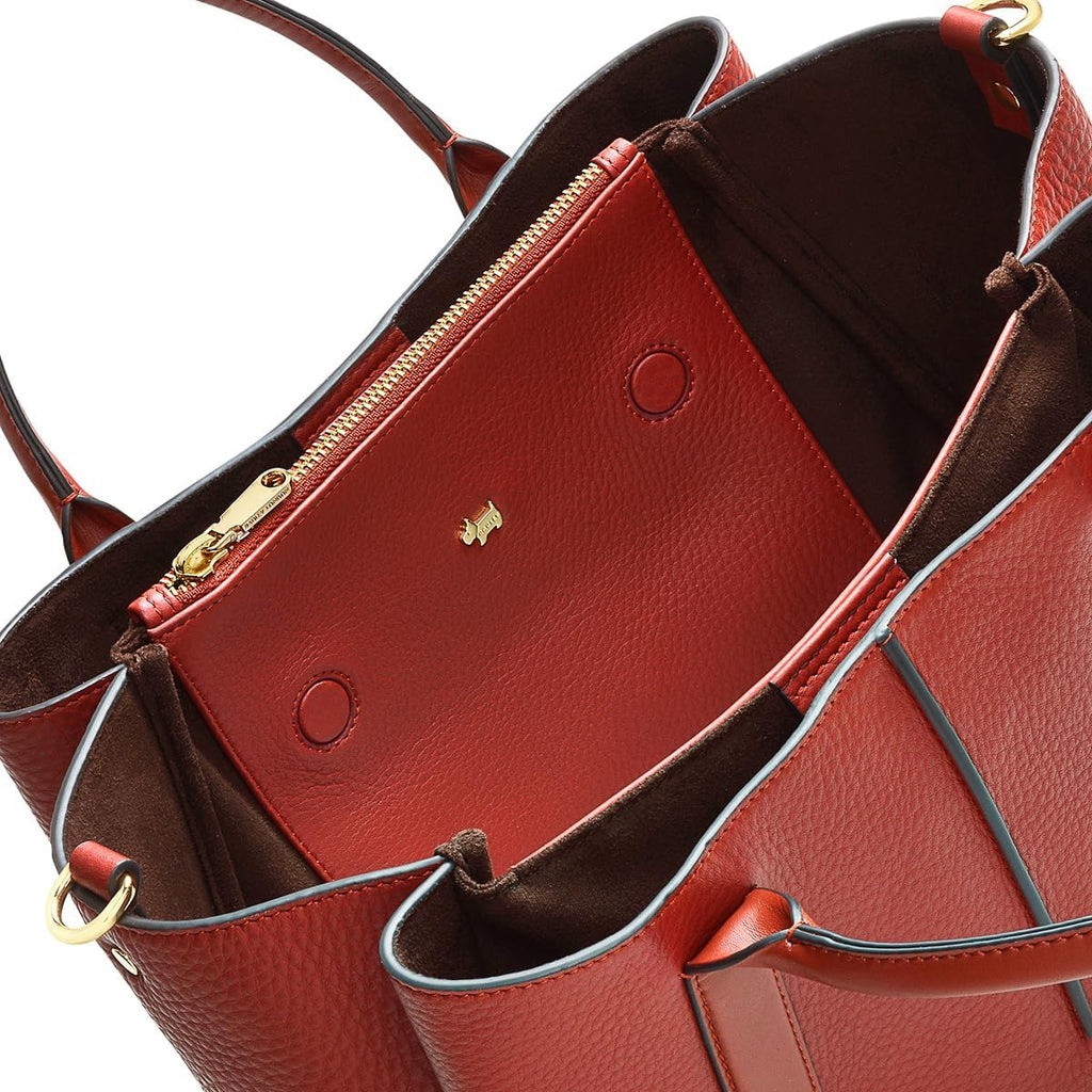 Medium Leather Satchel Bag Z403242