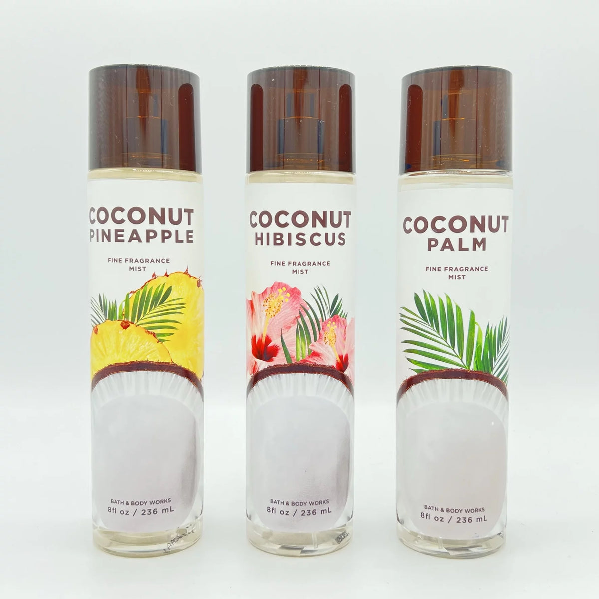 Coconut Fine Fragrance Mist 8oz Trio M249