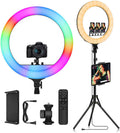 18 LED RGB Ring Light with Tripod X1424