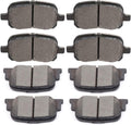 Ceramic Front Rear Disc Brake Pad Set E52591