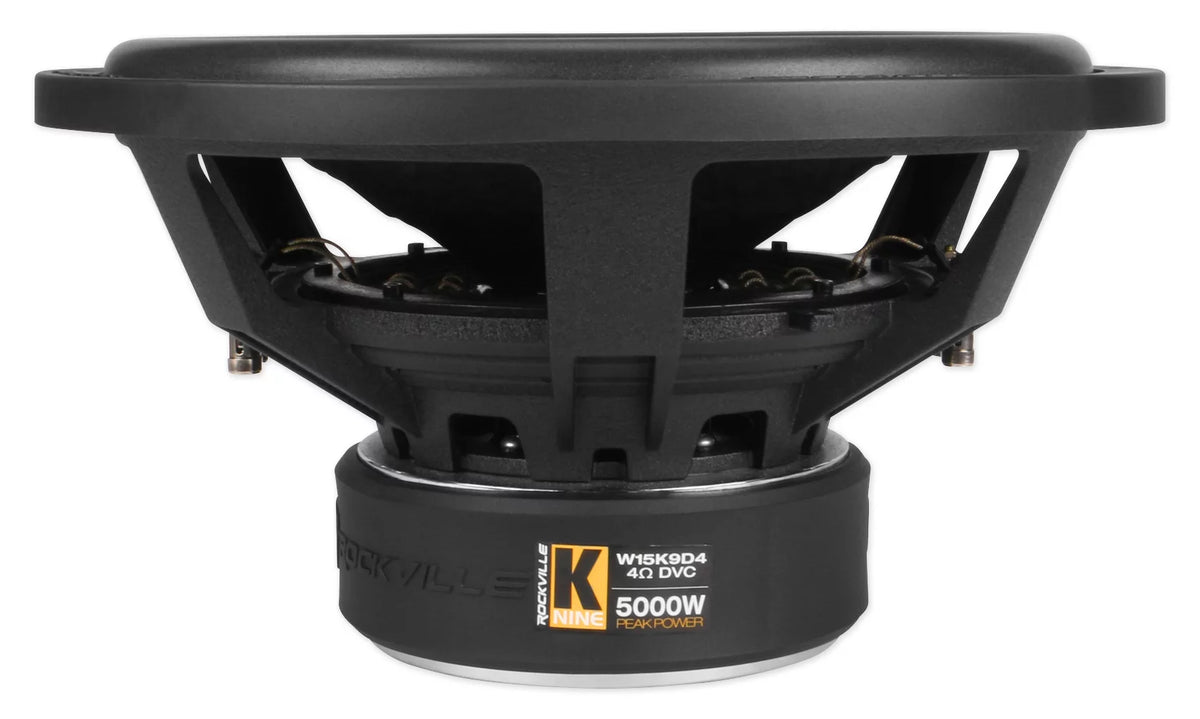 15" Dual 4-Ohm Car Audio Subwoofer 1250w RMS A170316