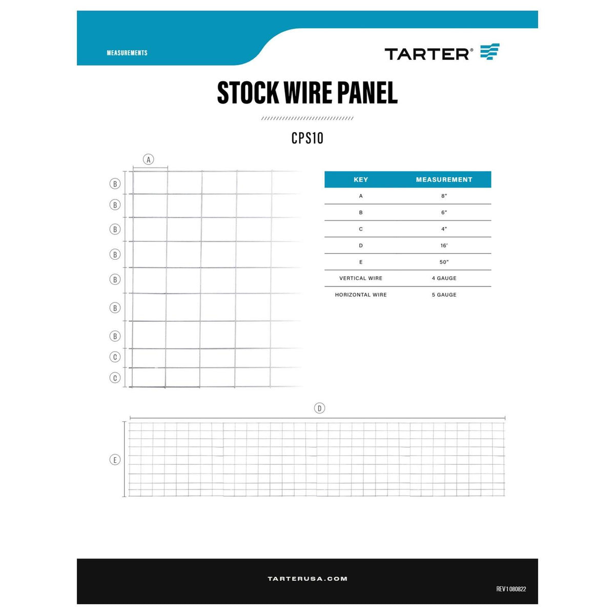 10 Wire Steel Containment Fence Panel M2596