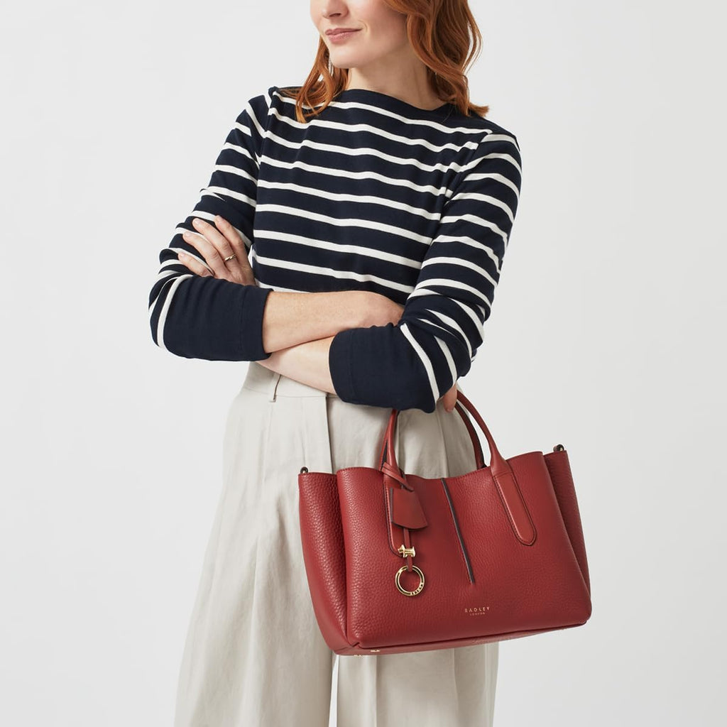 Medium Leather Satchel Bag Z403242