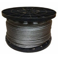 1/8 inch Stainless Steel Aircraft Cable Wire Rope 7x19 Type 316 750 Feet N25075