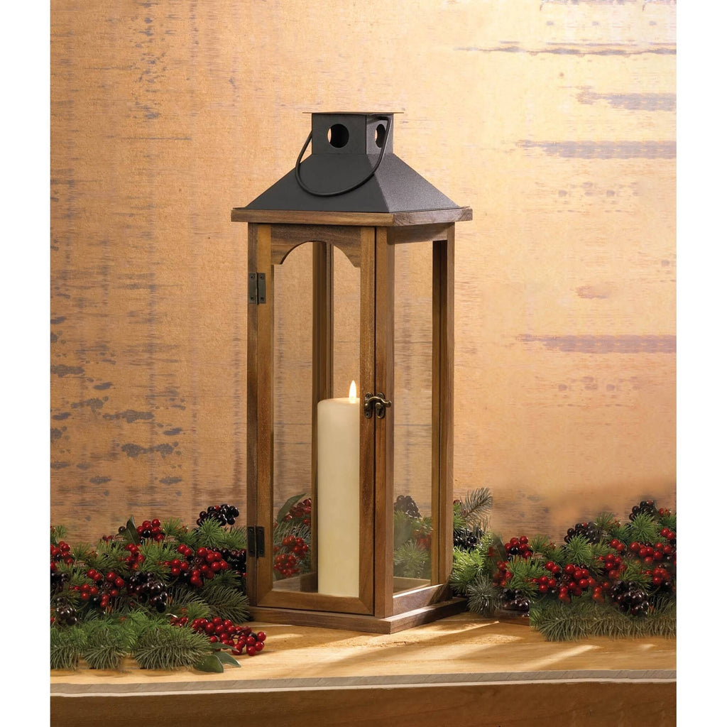 White Candle Lantern R312