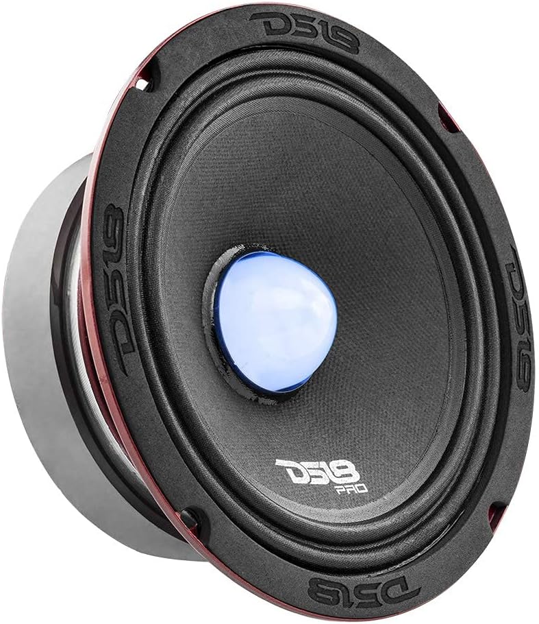 6.5 Midrange Car Speakers 4 Ohms 500W Max Y194826