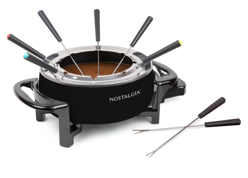 Black 12-Cup Electric Fondue Pot O2161