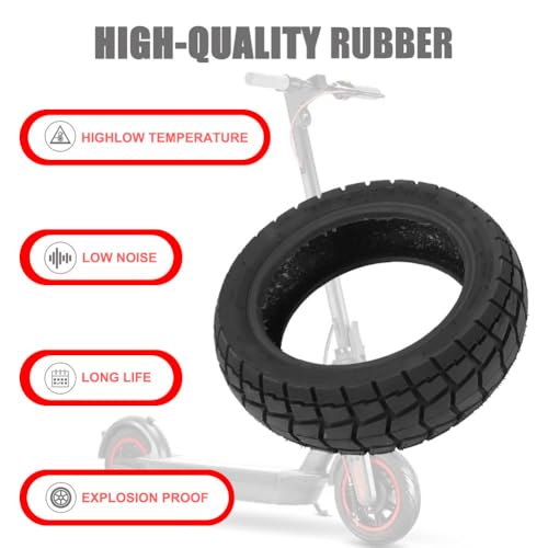 10x2.75-6.5 10 Inch Off-Road Tubeless Tire for Electric Scooter C65102