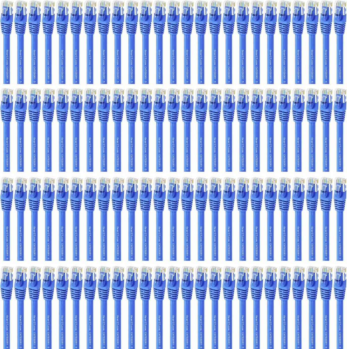Cat5e Ethernet Patch Cable 3 Feet Blue Q13517
