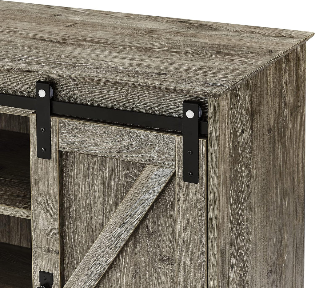 50 inch Sideboard Buffet with Sliding Barn Doors L516354