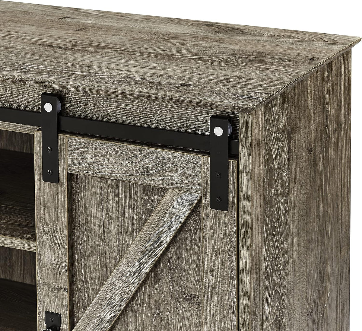 50 inch Sideboard Buffet with Sliding Barn Doors L516354